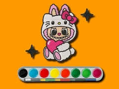 Laro Labubu Coloring Adventure