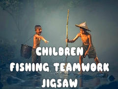 Laro Children Fishing Teamwork Jigsaw