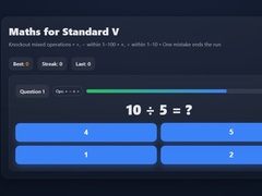 Laro Maths For Class V