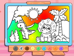 Laro Coloring Book: Jurassic Dinosaurs
