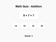 Laro Math Quiz Addition
