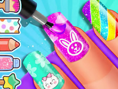 Laro Coloring Book: Girls Nail Art Design