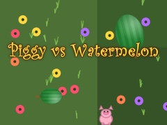 Laro Piggy vs Watermelon