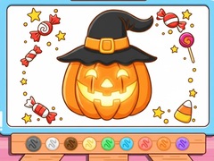 Laro Coloring Book: Halloween Pumpkin