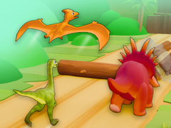 Laro Dinosaur Shifting Run