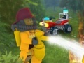 Laro Lego forest fire-fighting team