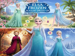 Laro Elsa Frozen Season Dress Up