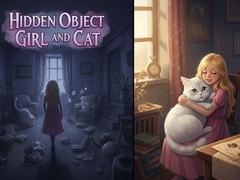 Laro Hidden Object - Girl and Cat