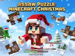 Laro Jigsaw Puzzle: Minecraft Christmas