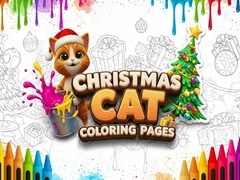 Laro Christmas Cat Coloring Pages