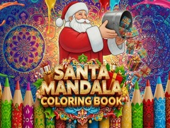Laro Santa Mandala Coloring Book