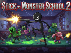 Laro Stick vs Monster School 2