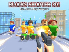 Laro Blocks Shooter 3D! Run, Shoot, Merge Weapons!