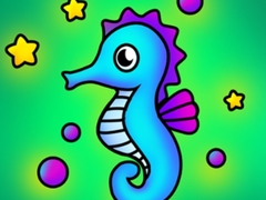 Laro Seahorse Coloring