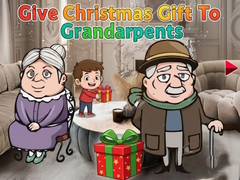 Laro Give Christmas Gift To Grandparents