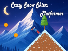 Laro Crazy Snow Skier: Platformer