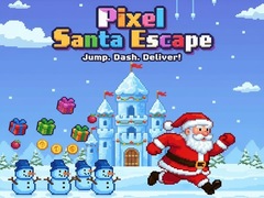 Laro Pixel Santa Escape