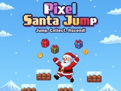 Laro Pixel Santa Jump