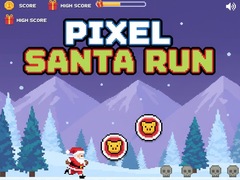 Laro Pixel Santa Run