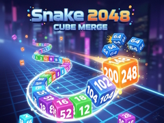 Laro Snake 2048: Cube Merge