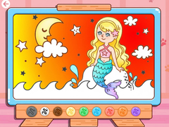 Laro Coloring Book: Moonlight Mermaid