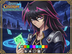 Laro Anime Boy Coloring Pages