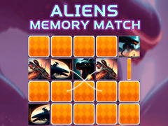 Laro Aliens Memory Match