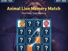 Laro Animal Lion Memory Match