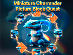 Laro Miniature Charmander Picture Block Quest