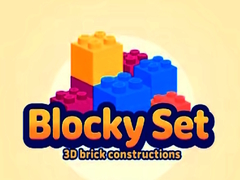 Laro Blocky Set 3d brick constructions