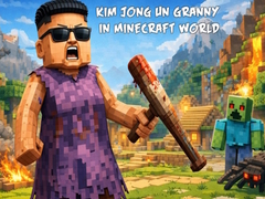 Laro Kim Jong Un Granny in Minecraft World