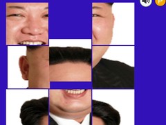 Laro Kim Jong Un Tile Puzzle