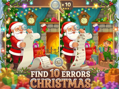 Laro Find 10 Errors Christmas