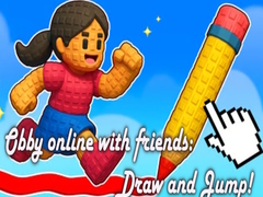 Laro Obby online with friends: Draw and Jump!