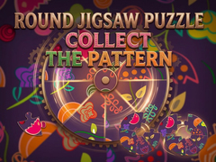 Laro Round jigsaw Puzzle - Collect the Pattern