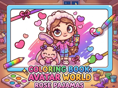 Laro Coloring Book: Avatar World Rose Pajamas