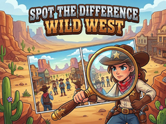 Laro Spot the Difference: Wild West