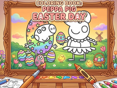 Laro Coloring Book: Peppa Pig Easter Day