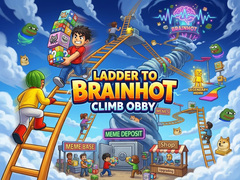 Laro Ladder to Brainhot: Climb Obby