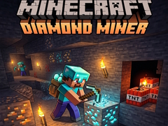 Laro Minecraft Diamond Miner
