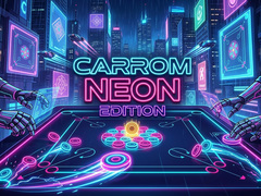 Laro Carrom Neon Edition