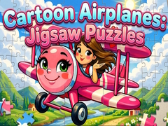 Laro Cartoon Airplanes: Jigsaw Puzzles