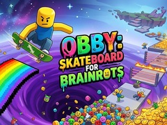 Laro Obby: Skateboard for Brainrots