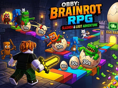 Laro Obby: Brainrot RPG Slasher & Loot Adventure