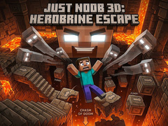 Laro Just Noob 3D: Herobrine Escape