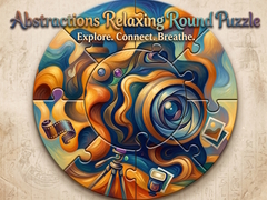 Laro Abstractions Relaxing Round Puzzle