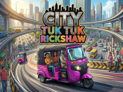 Laro City Tuk Tuk Rickshaw