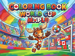 Laro Coloring Book: World Cup Maple