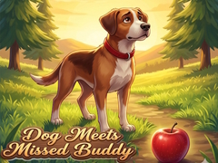 Laro Dog Meets Missed Buddy