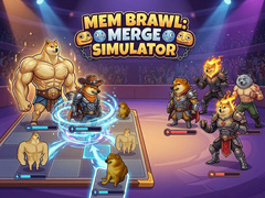 Laro Mem Brawl: Merge Simulator